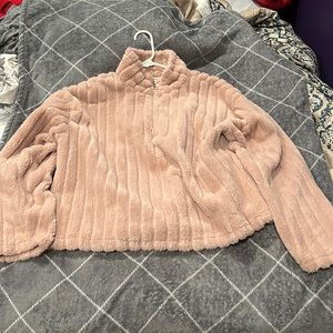 A comfy sweater like hoodie